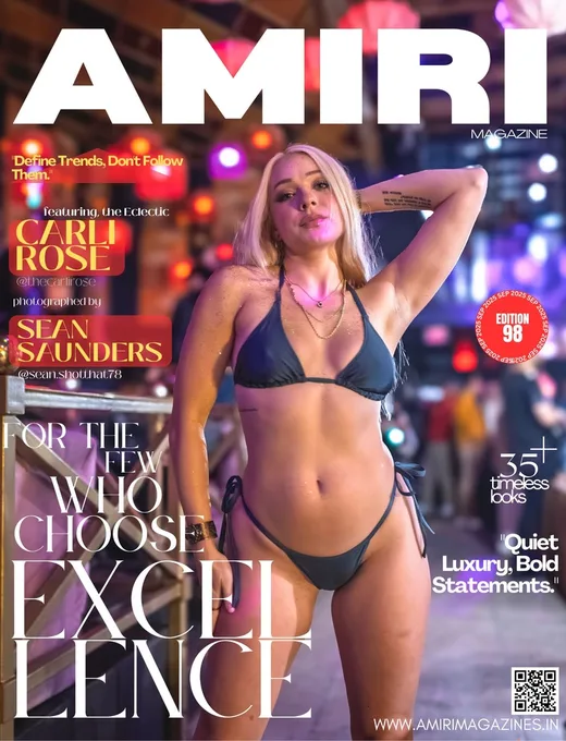 AMIRI magazine cover featuring SeanShotThat photography
