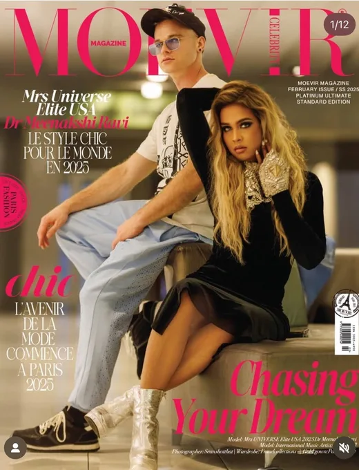 MOVIER magazine cover featuring SeanShotThat photography